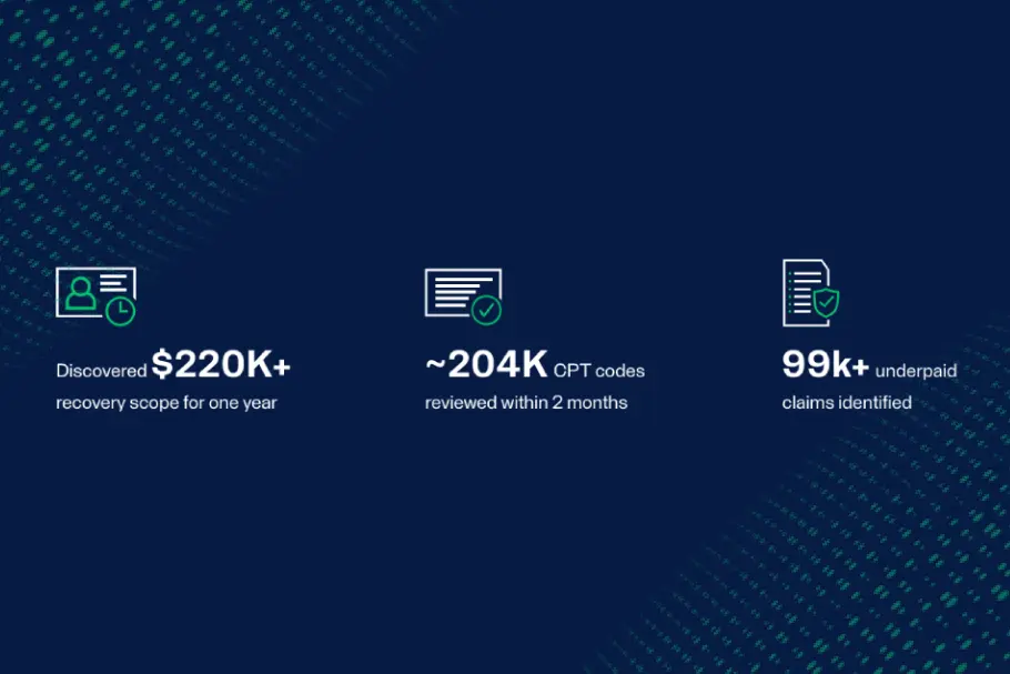 Case Study Non Profit Health System Enhances Underpayment Identification Recovering Over $220k In 12 Months